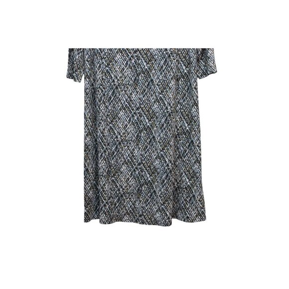 J Jill Wearever Collection Midi Dress Size Medium Stretch 3/4 Sleeve Casual - Picture 4 of 13